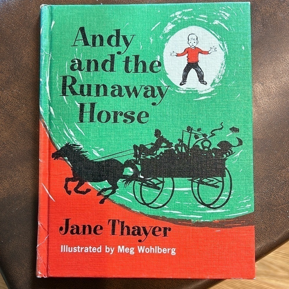 Andy and the runaway horse Jane Thayer hardcover Vintage 1963 children’s book